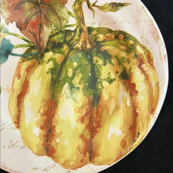 PIER 1 PUMPKIN PATCH PLATE - Picture 9 of 9